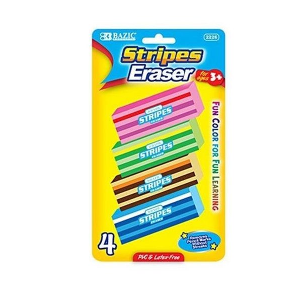 Bazic Products Bazic 2226 BAZIC Fashion Eraser (4/Pack) 2226